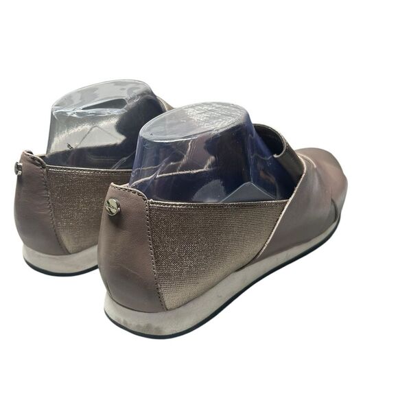 Calvin Klein Brown Casual Slip On Comfort Shoe Size 8.5 Work Athletic Career - Picture 8 of 11